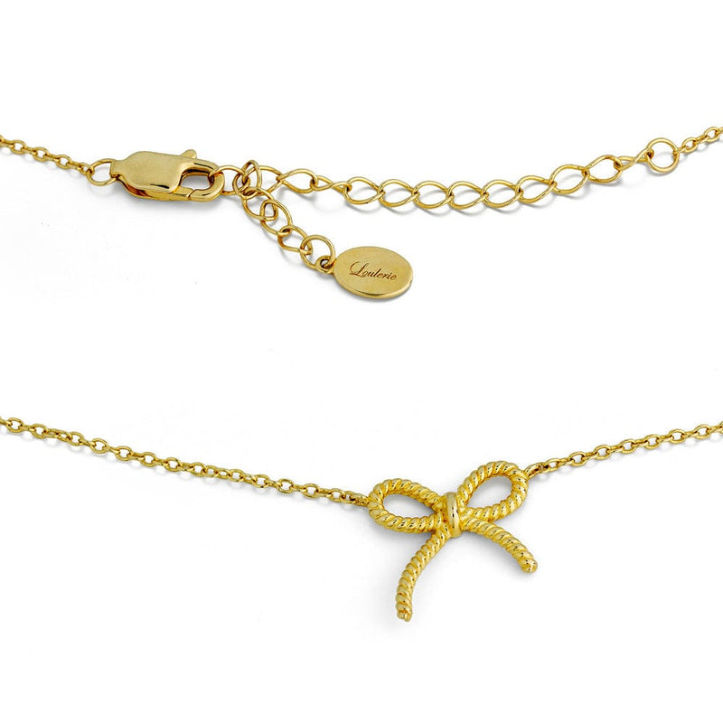 Loulerie Bow Necklace