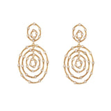 Joanna Laura Constantine Dangling Multi Wave Earrings