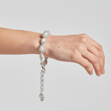 Freshwater pearl drop bracelet