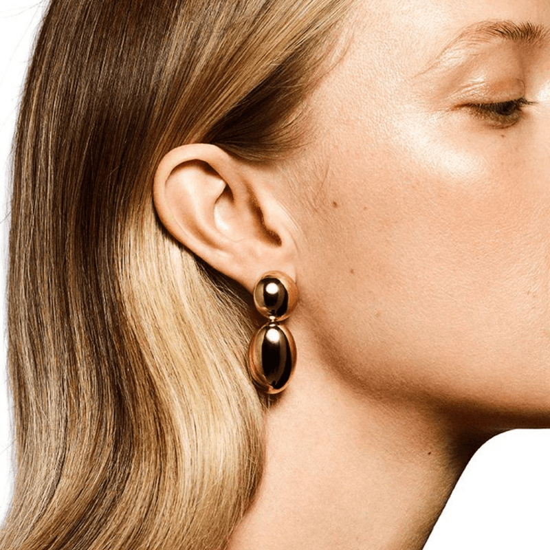 Lie Studio Gold Klara Earrings