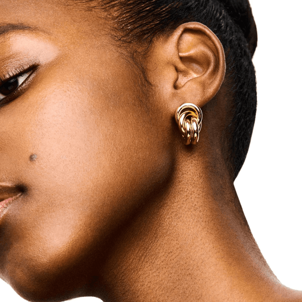 Lie Studio Gold Vera Earrings