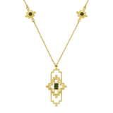 Zoe & Morgan Chrome Diopside Munay Necklace