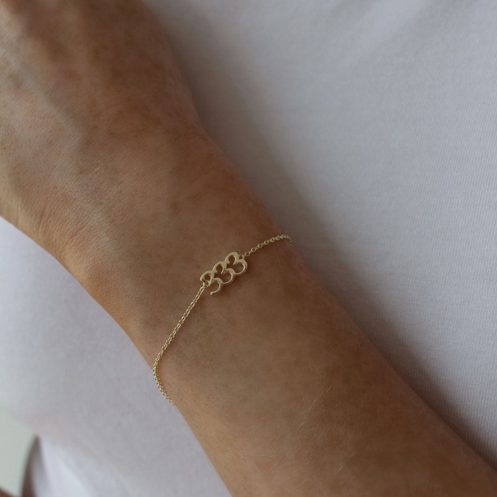 Loulerie Angel Number 333 Bracelet