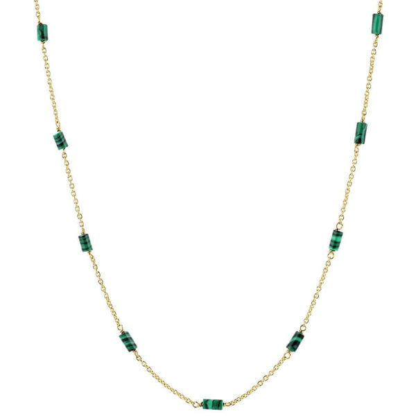 Gorjana Green Malachite Tatum Necklaces
