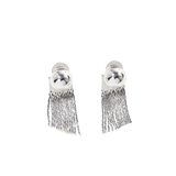 Pearl Octopuss.y Tiny Silver Medusa Studs