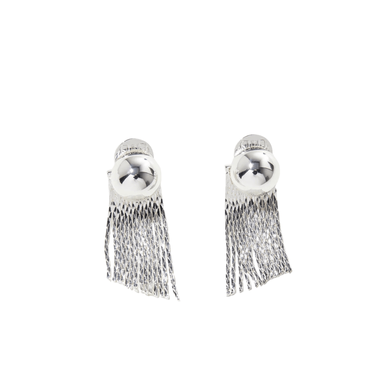 Pearl Octopuss.y Tiny Silver Medusa Studs