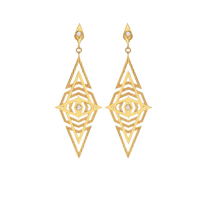 Zoe & Morgan Volcano Earrings