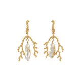 baroque pearl earrings