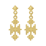 Pisac earrings gold plating