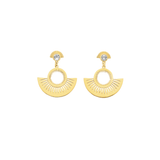 rose quartz earrings