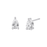 Loulerie Crystal Pear Cut Studs