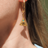 Hermina Athens Kressida Pyramis Small Hoops