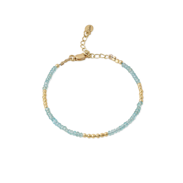 loulerie fashion bracelet summer apatite gold 