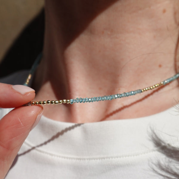 loulerie fashion apatite necklace 