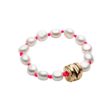 Nina Janvier Neon Pink Soga Bracelet