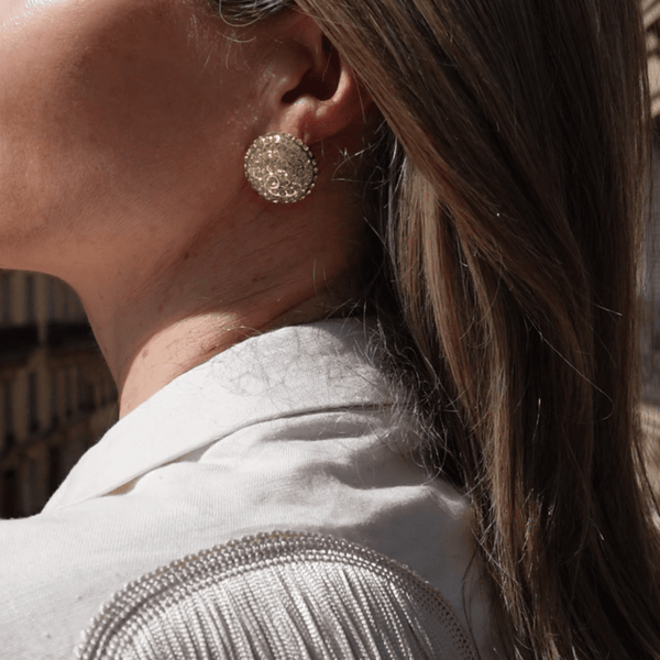 Pearl Octopuss.y Gold Le Petit Soleil Earrings