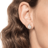 Alexis Bittar Solanales Crystal Petal Front Back Earrings