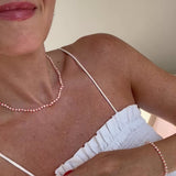 Nina Janvier Neon Pink Mini Soga Necklace