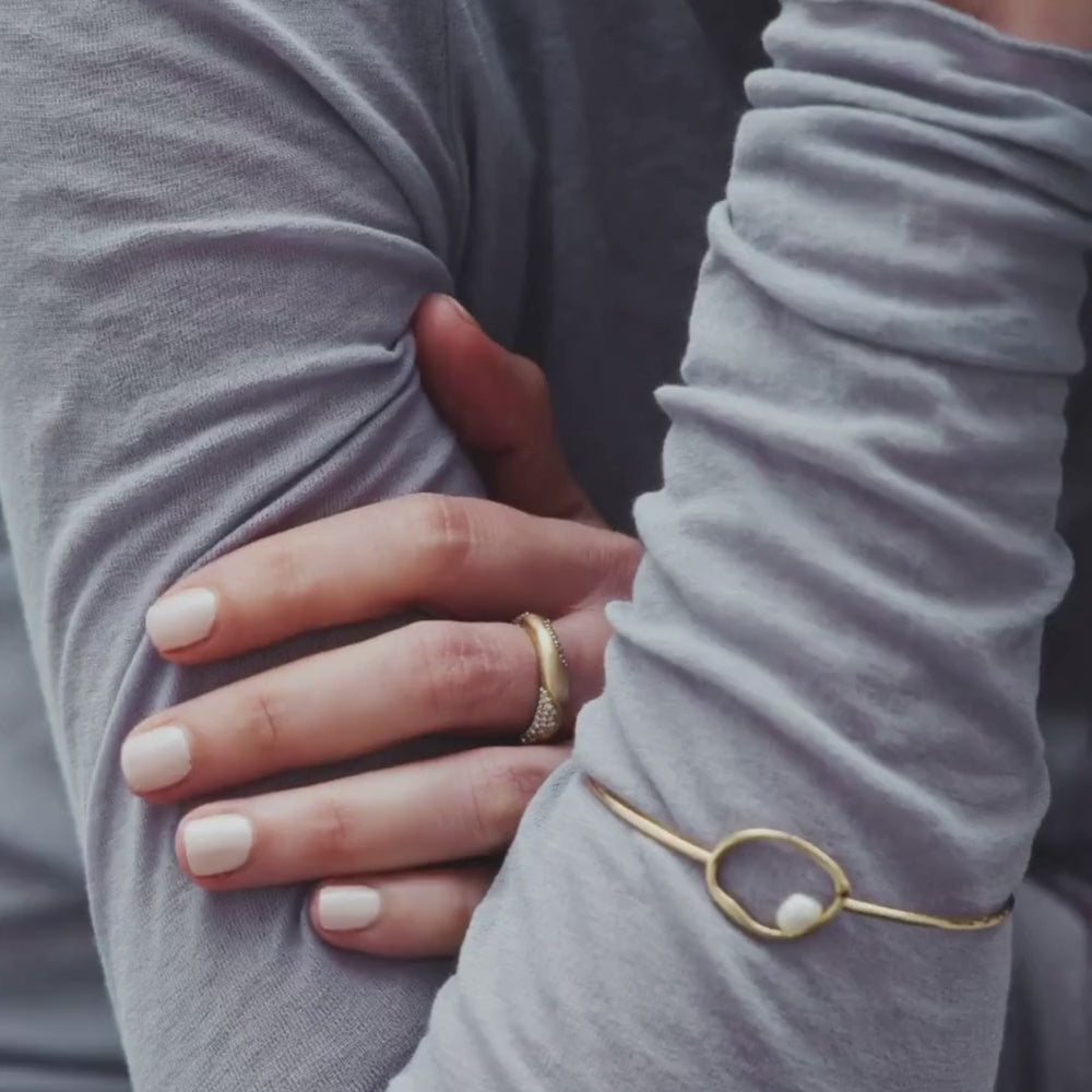 Louise Petersen gold ring 