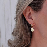 huggies - video - gold earrings - crystal 
