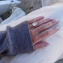 emerald cut ring wedding ring gold band diamond ring engagement ring 