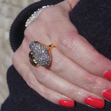Alexis Bittar Solanales Crystal Pebble Ring