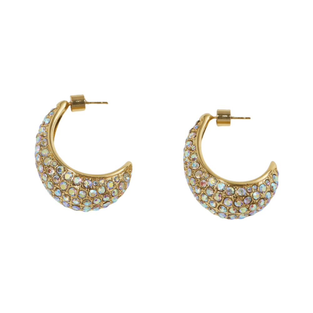 Pearl Octopuss.y Small Crescent Earrings