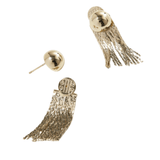 Pearl Octopuss.y Gold Tiny Medusa Earrings