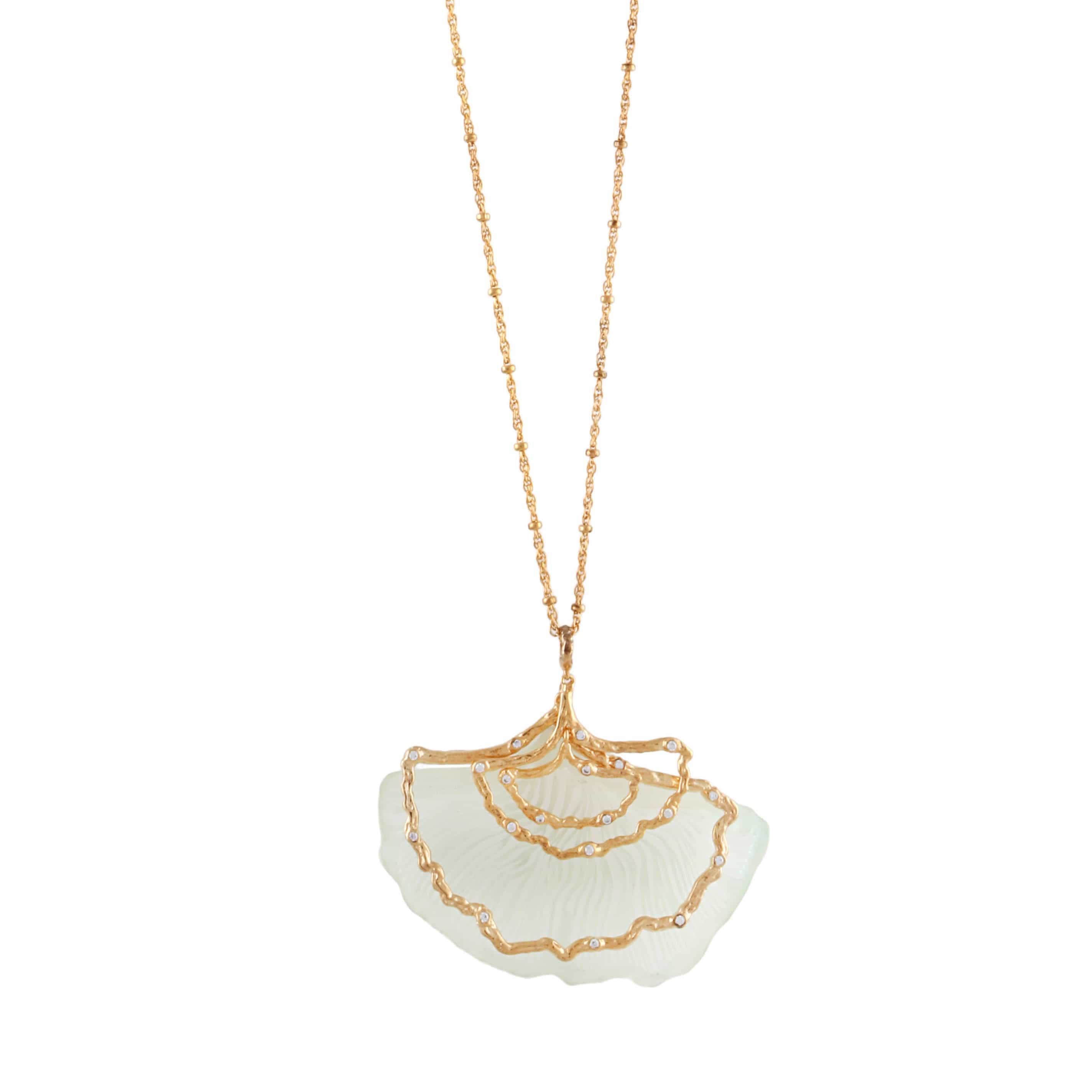 Joanna Laura Constantine Eau de Rose Pendant Necklace
