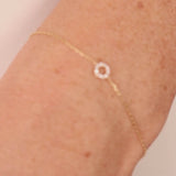 Loulerie Mini Wave Diamond Bracelet