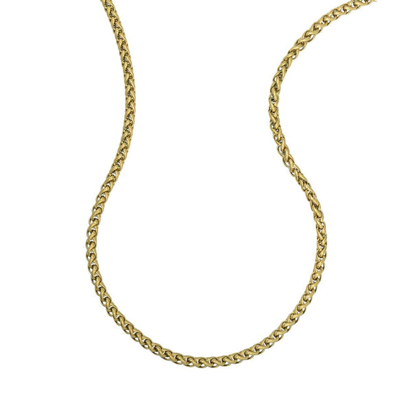Retro Flame X Loulerie | The Carmine Necklace | Gold Plated Chain Product Image