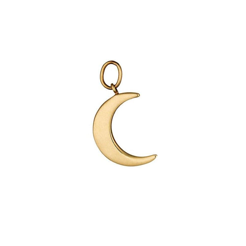 Loulerie Gold Moon Charm | 14K Gold 