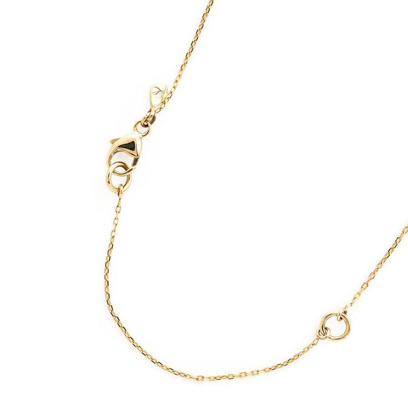 Loulerie Diamond Droplet Necklace | 14K Gold | Diamond