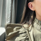 Perle De Lune Disco Long Earrings