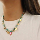 Katerina Makriyianni Turquoise Summertime Flirt Necklace
