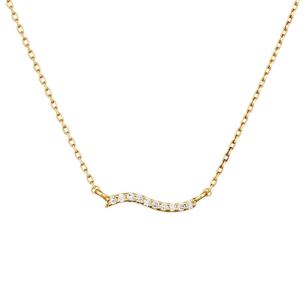 Loulerie Diamond Crest Necklace