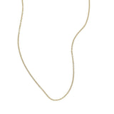Loulerie 9k Gold Adjustable Necklace | Product Image