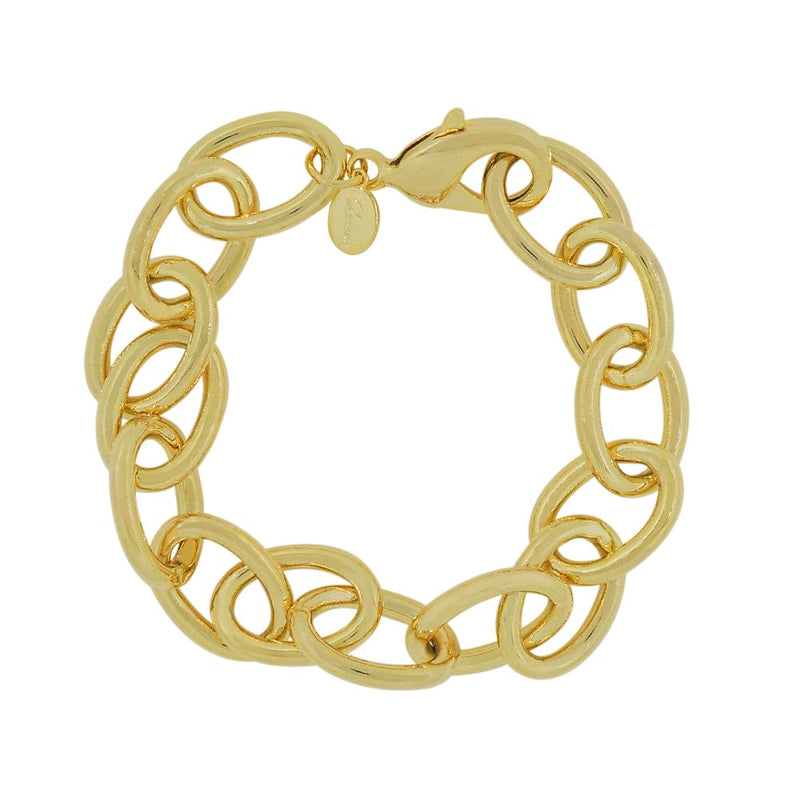 Thick link chain bracelet