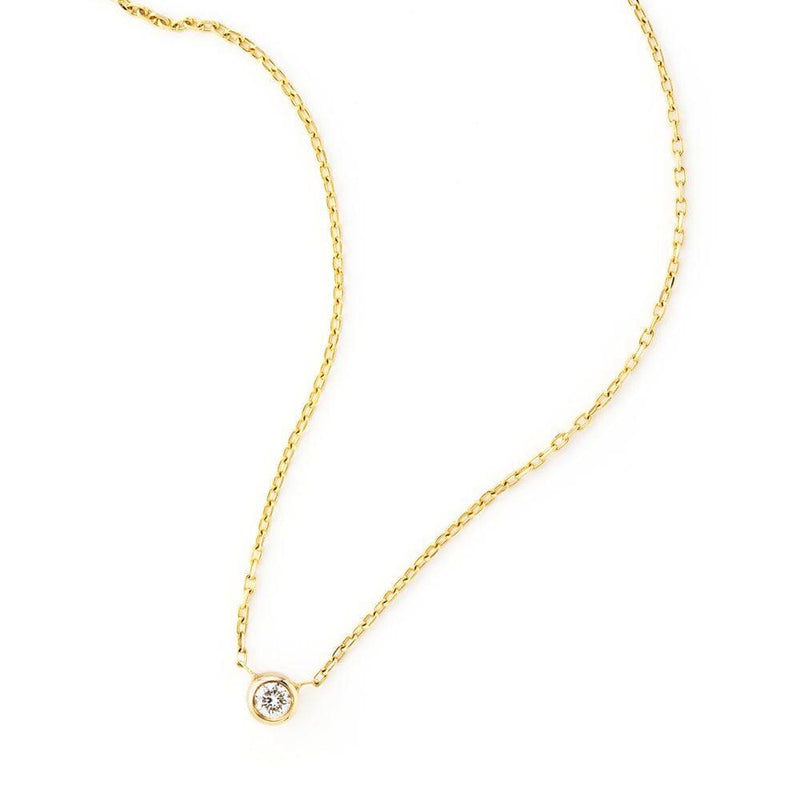 Loulerie diamond droplet necklace