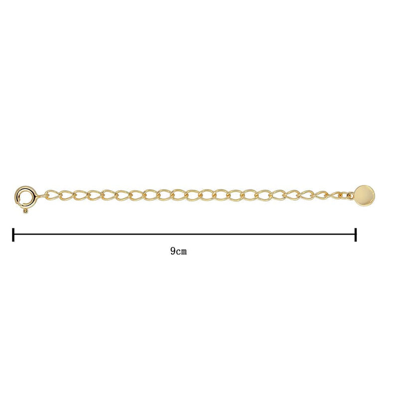 9cm extension chain in gold