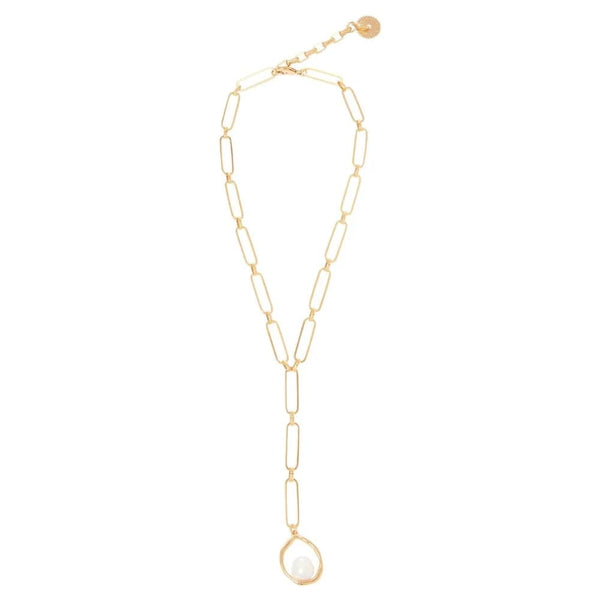 Mignonne Gavigan White Gold Irene Chain Necklace