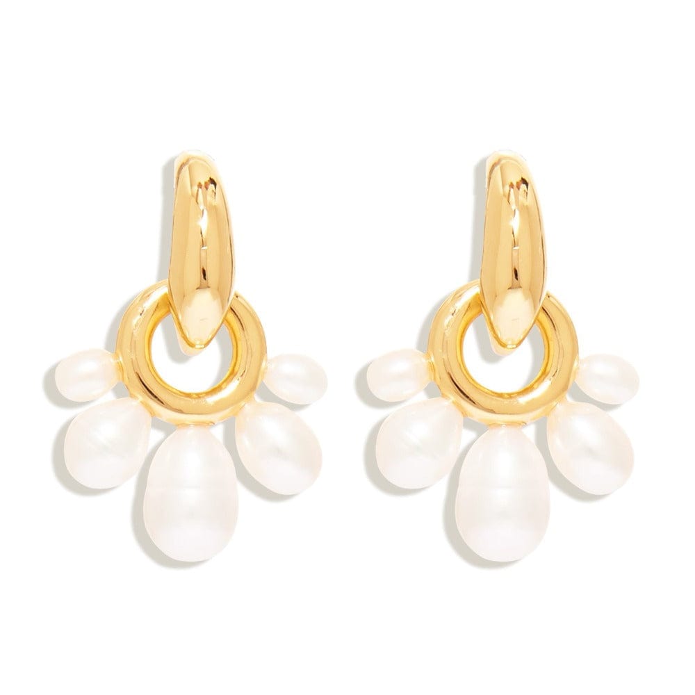 MIGNONNE GAVIGAN MARGOT PEARL DROP EARRING | Loulerie