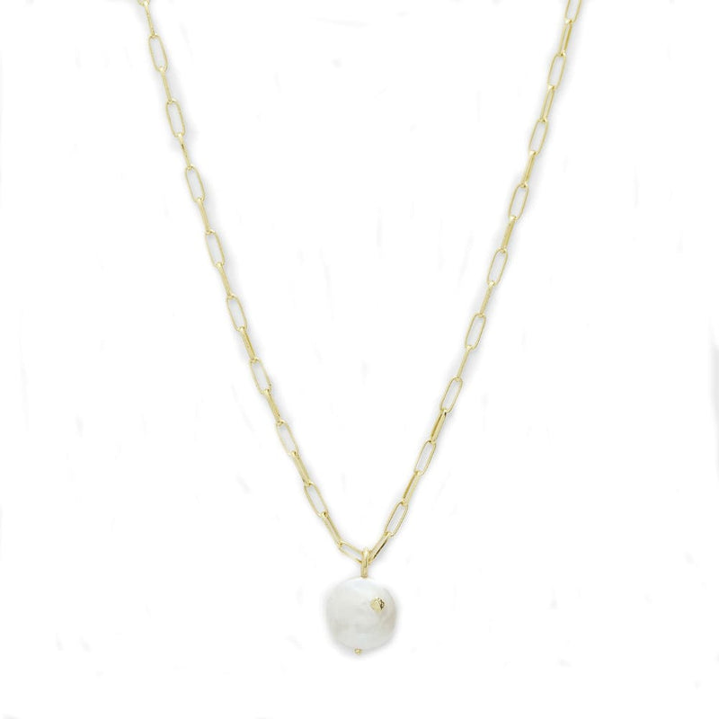 Gorjana reese pearl necklace Clearance