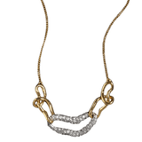Shop Alexis Bittar Solanales Small Link Necklace | Close Up Image
