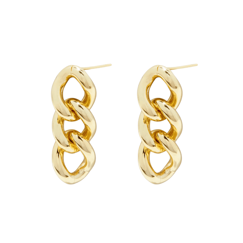 Gorjana gold plated earrings