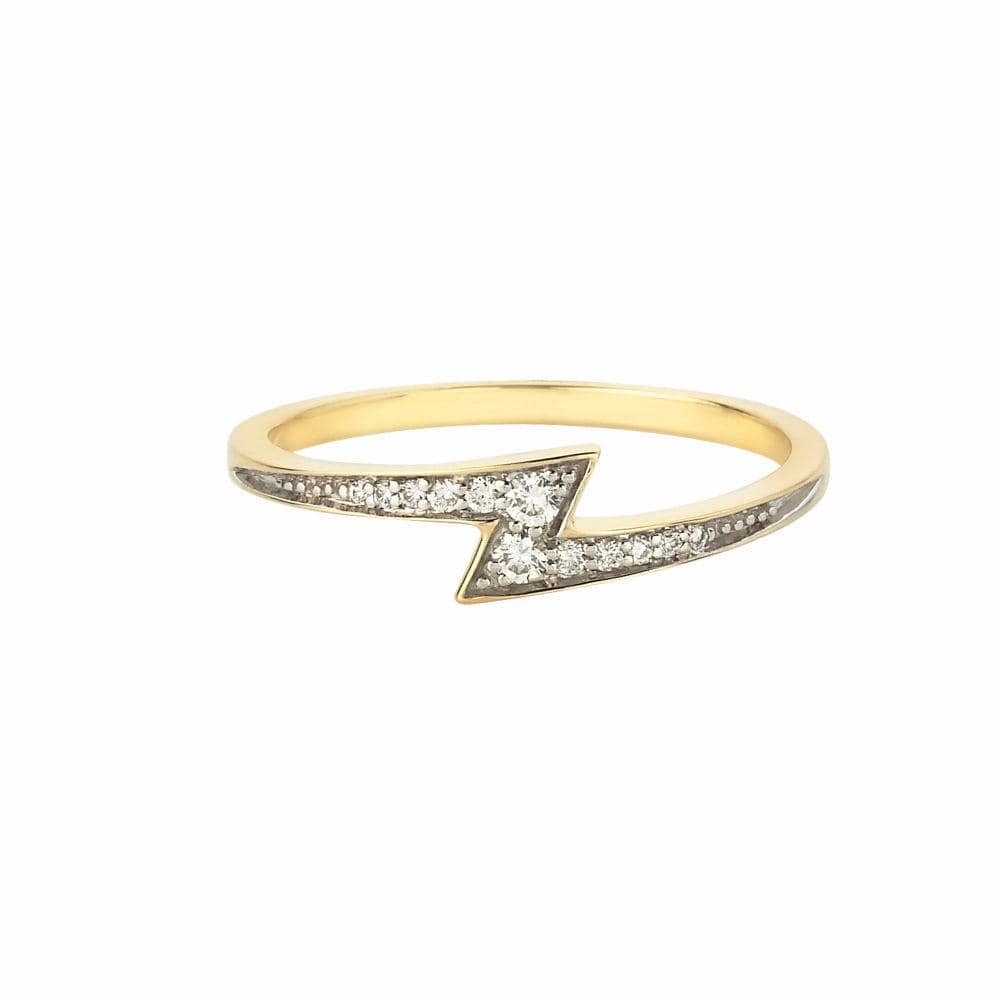 Shop Zoe and Morgan's Zap Diamond Ring at Loulerie Online In-Store