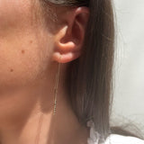 Perle De Lune Disco Long Earrings