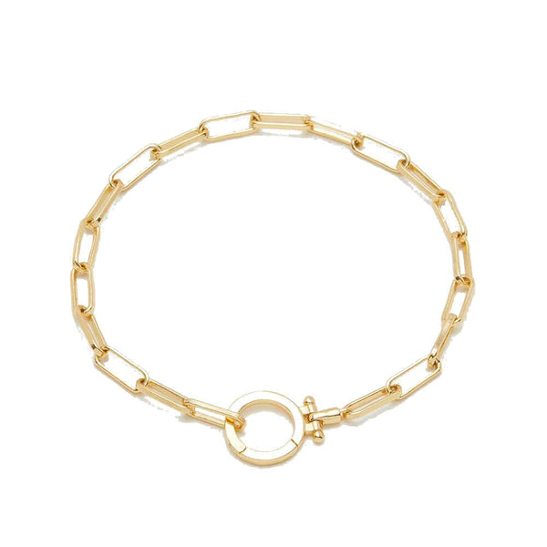 Gorjana Parker Bracelet | 18K Gold Plating Brass 
